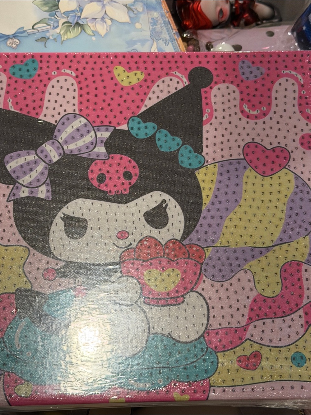 Kuromi paint by diamond NEW